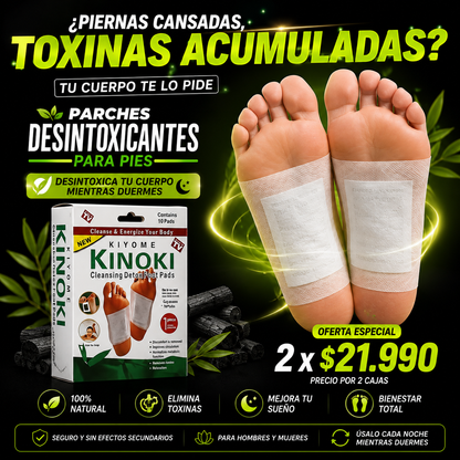 🔥 Parches Kinokis para pie