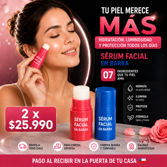 Sérum Facial En Barra Hidratante