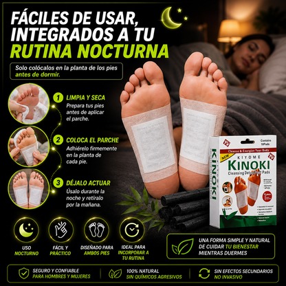 🔥 Parches Kinokis para pie